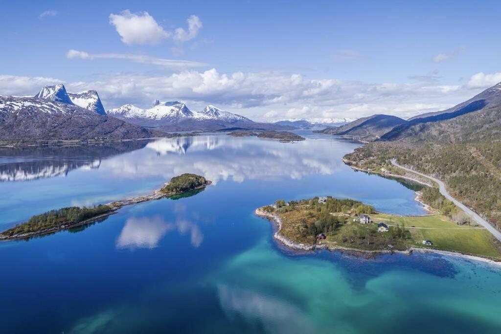 Efjord And Stetind Resort - Cabin Kobbernestinden Ballangen 외부 사진
