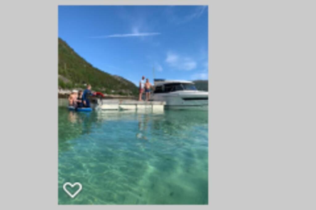 Efjord And Stetind Resort - Cabin Kobbernestinden Ballangen 외부 사진